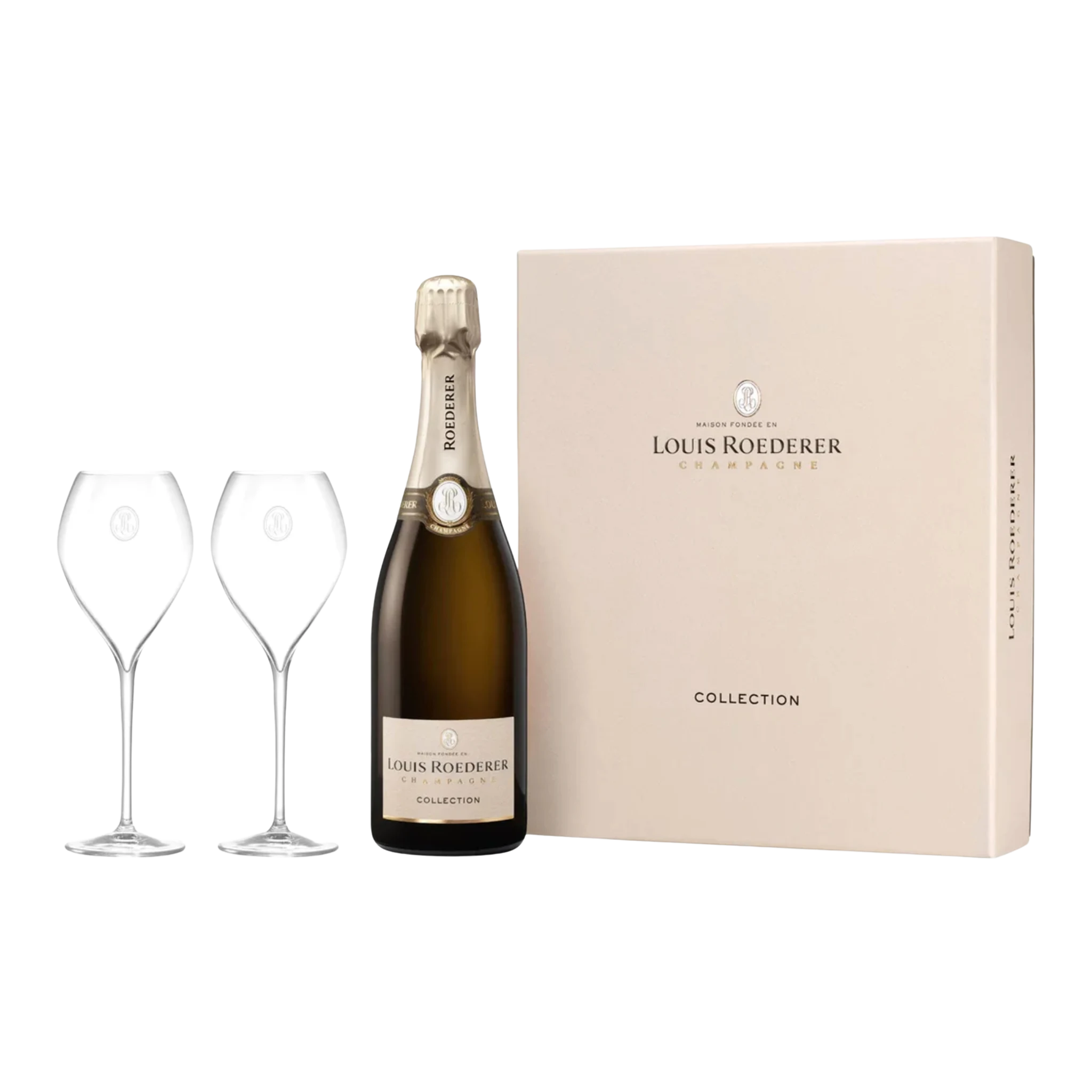 Louis Roederer Collection 246 NV + Flute Set | Kent Street Cellars