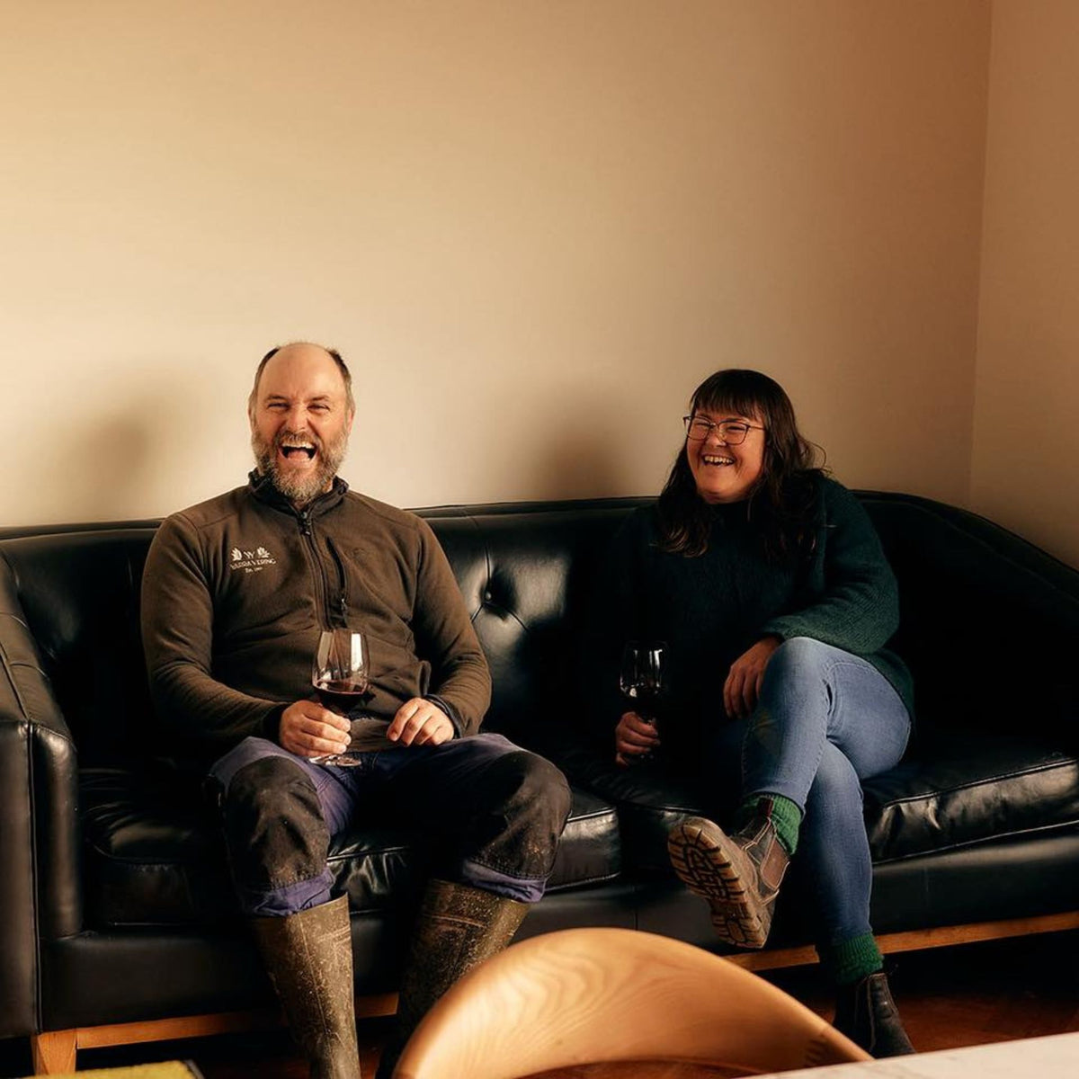 Viticulturalist Andrew George and Winemaker Sarah Crowe - Kent Street Cellars