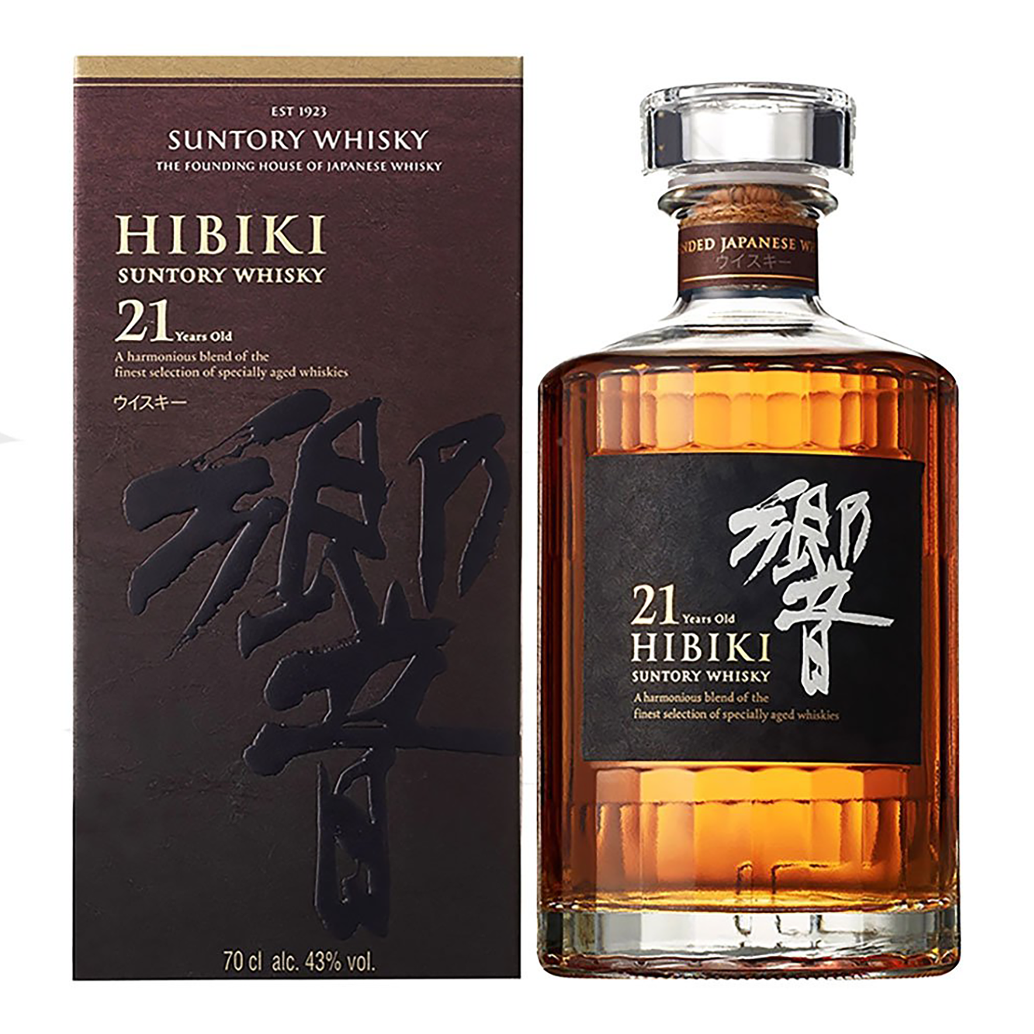 新品　Hibiki 21 Years Old Suntory Whisky Hibiki 21 YO Blended Whisky | Kent Street Cellars