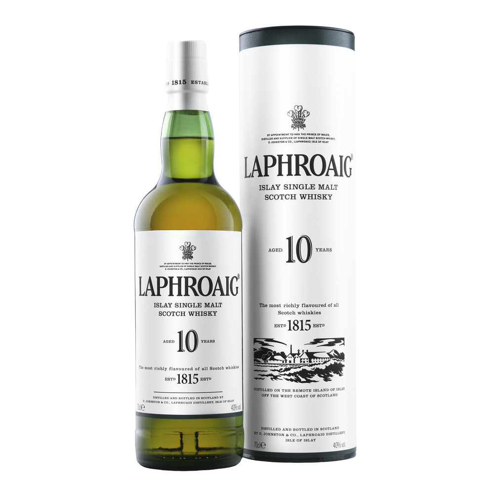 Laphroaig 10 Year Single Malt Scotch Whisky 700ml