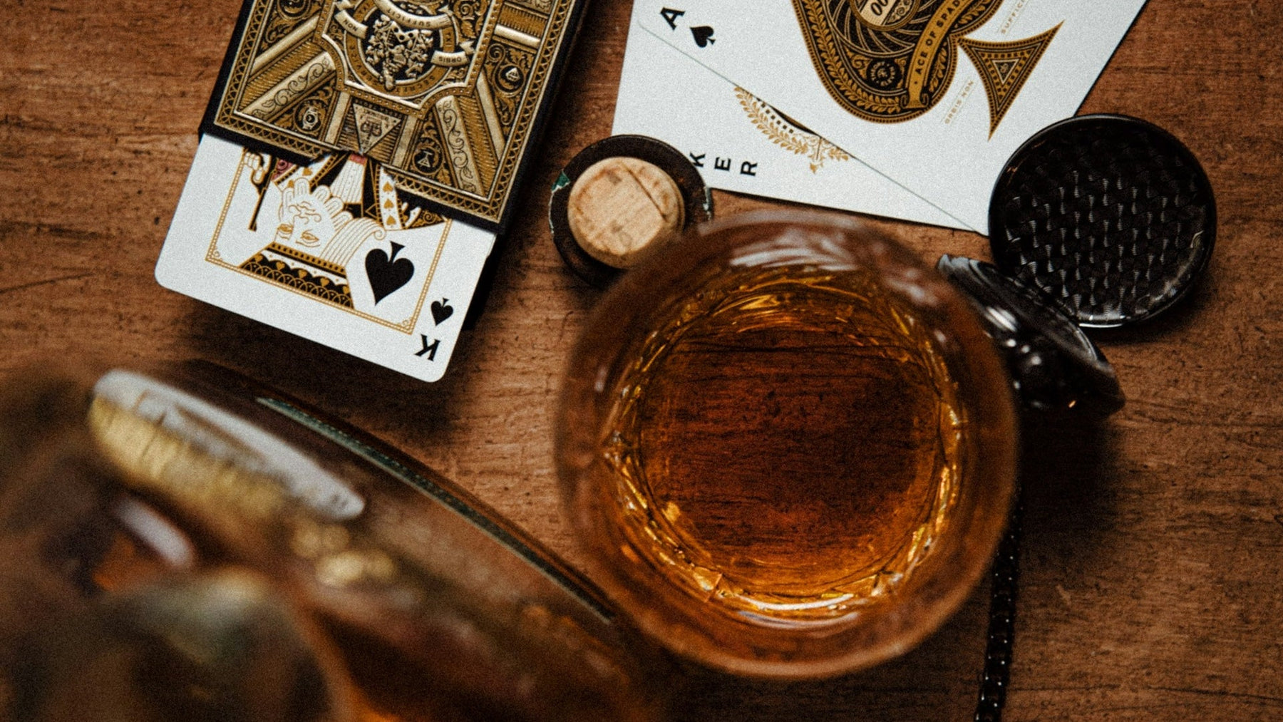 Whisky and Playing Cards - Kent Street Cellars