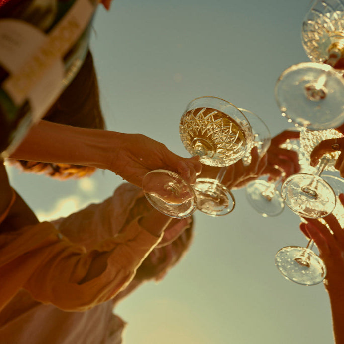 Champagne Flutes Cheersing - Kent Street Cellars