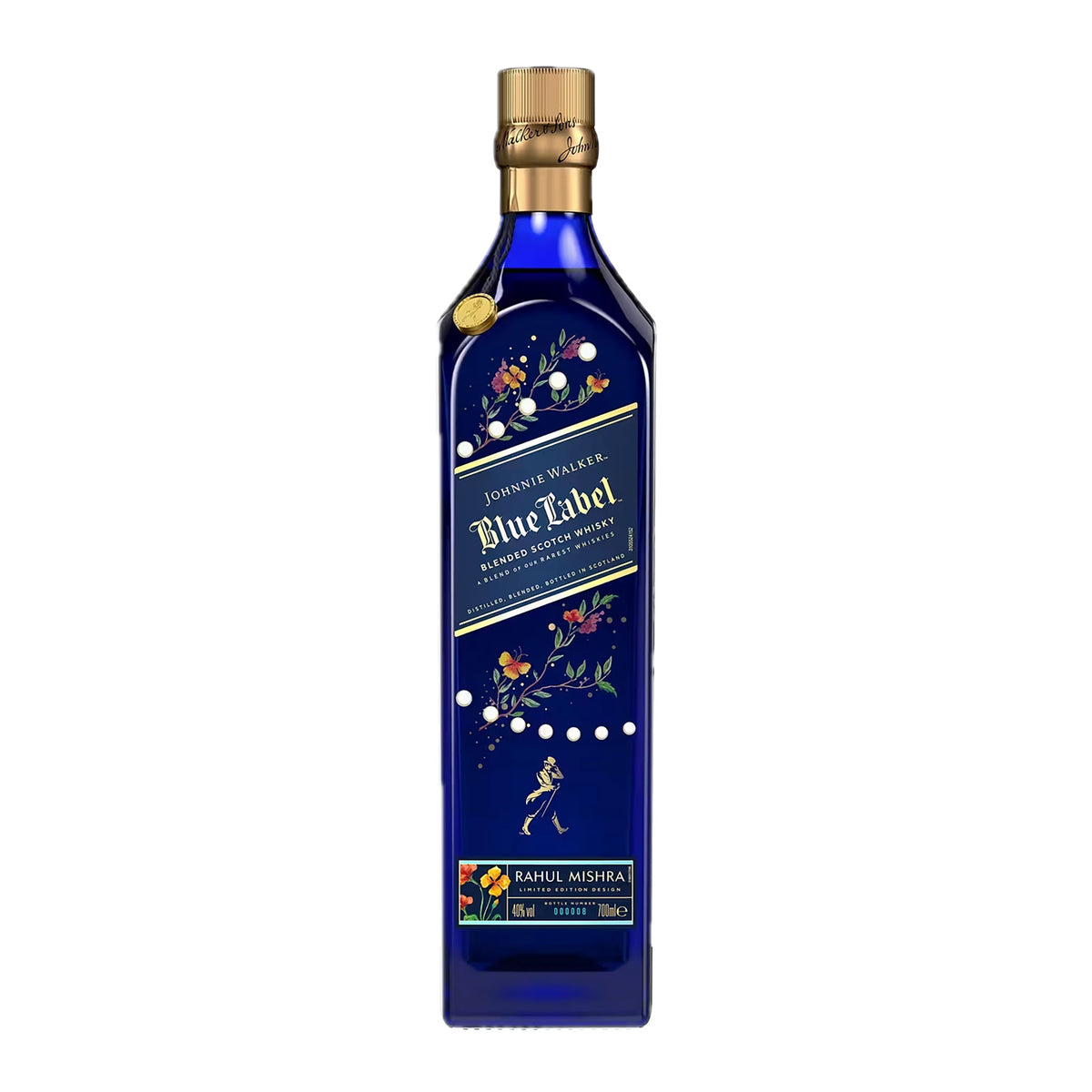 Johnnie Walker Blue Label Diwali x Rahul Mishra Blended Scotch Whisky 700ml - Kent Street Cellars