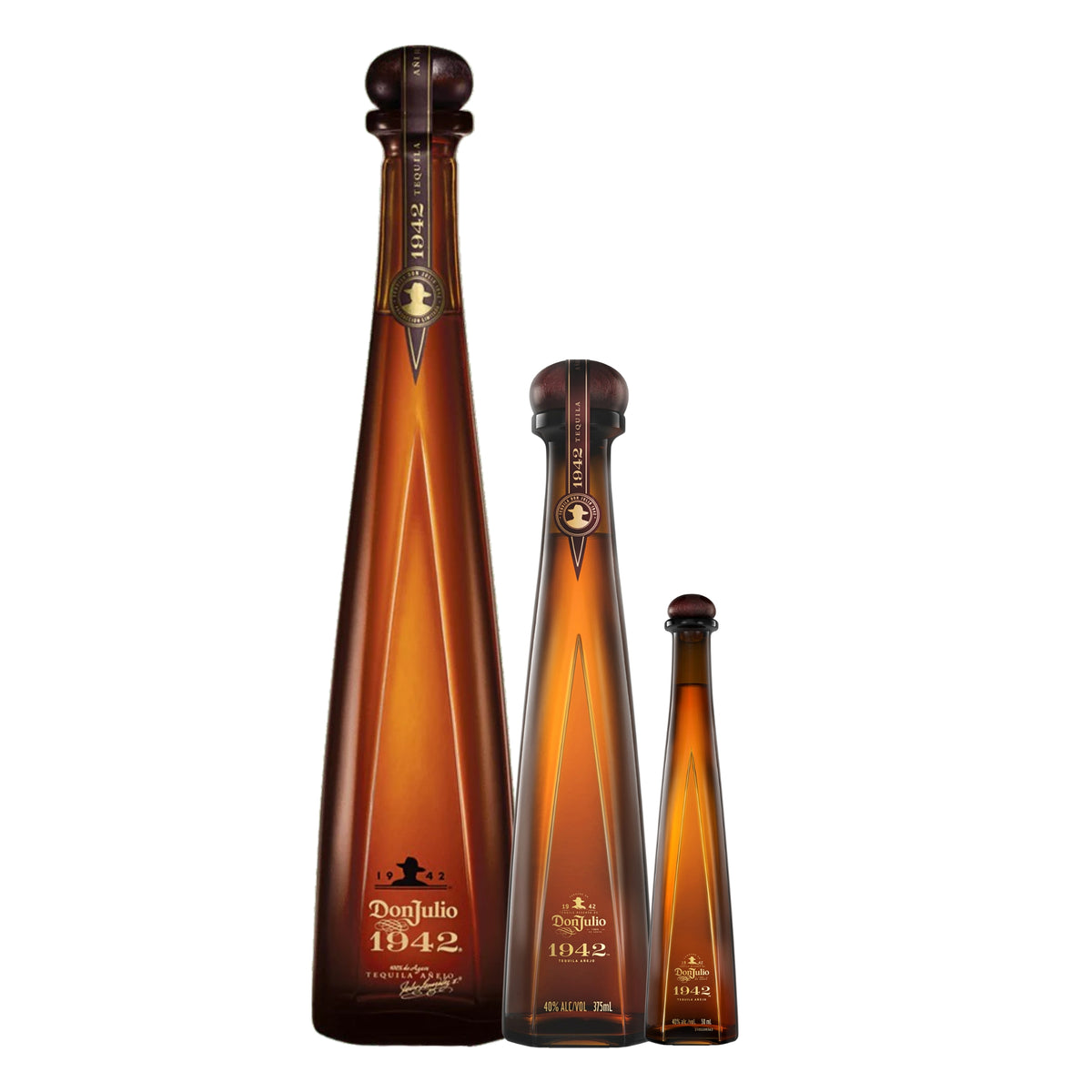 Don Julio 1942 Añejo Tequila 50ml, 375ml, 750ml Bundle - Kent Street Cellars