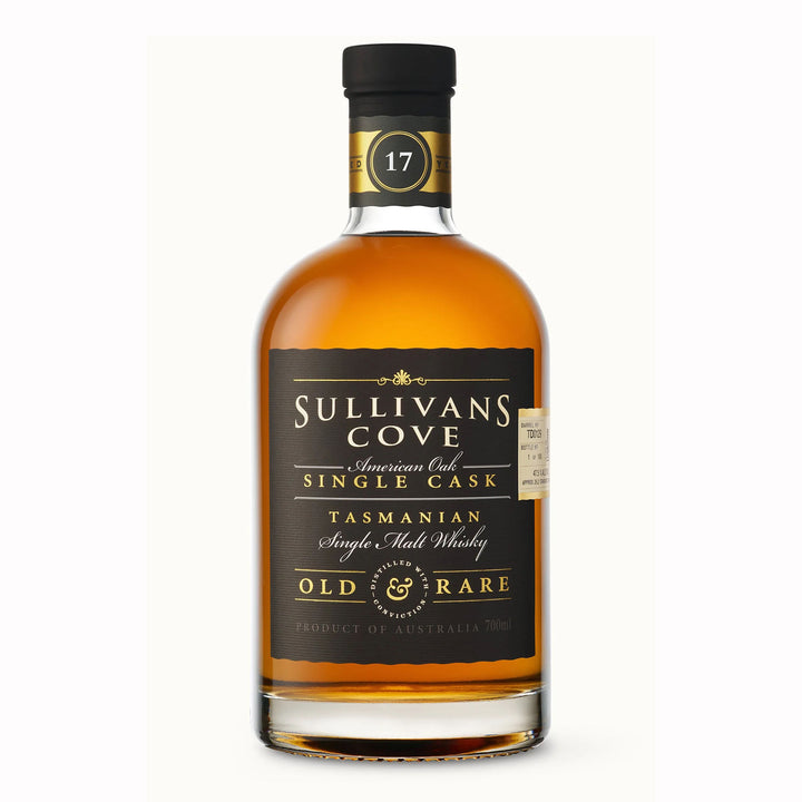 Sullivans Cove Old & Rare American Oak Single Cask 17 Year Old Single Malt Whisky 700ml (TD0129)