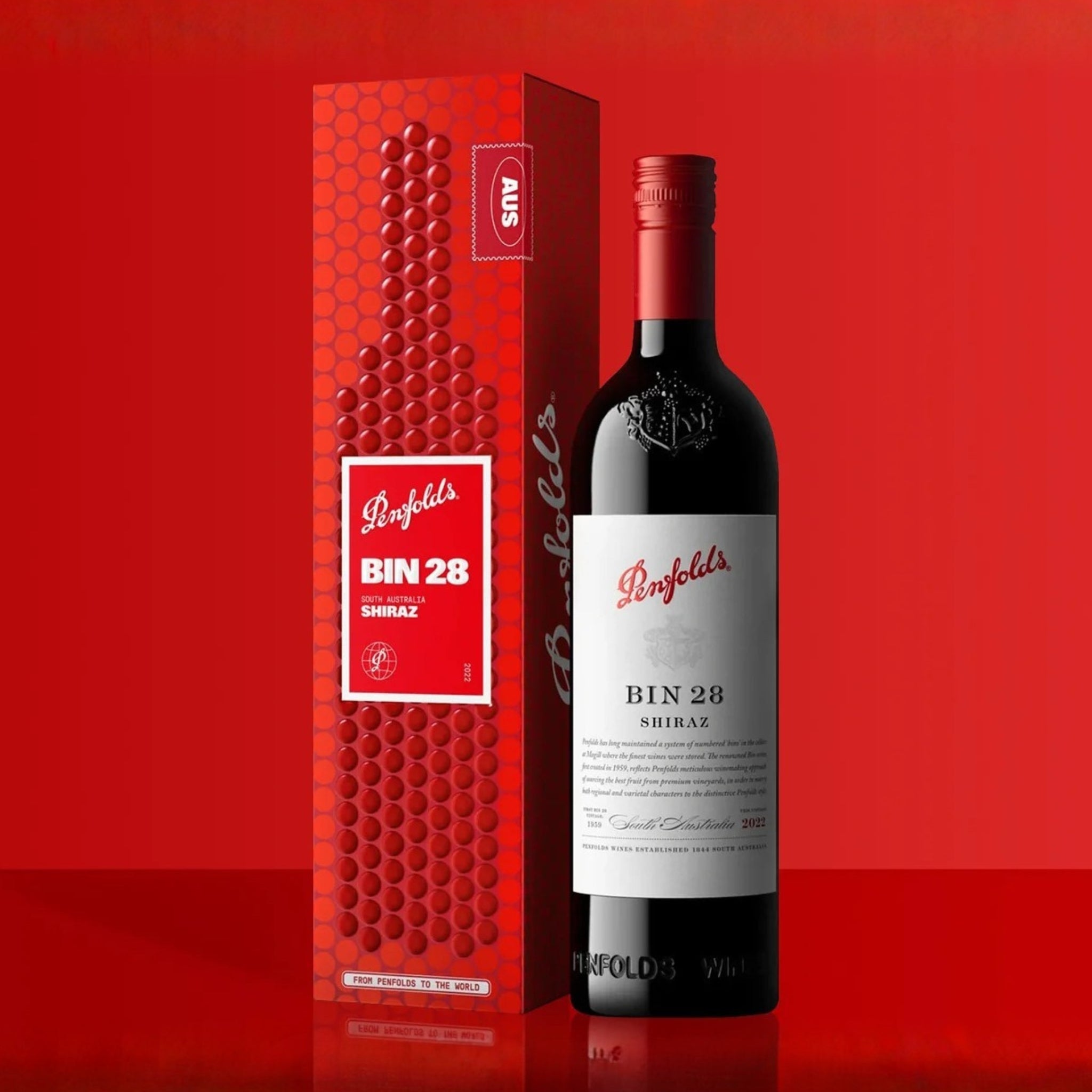 Penfolds Bin 28 Shiraz 2022 (Gift Box)
