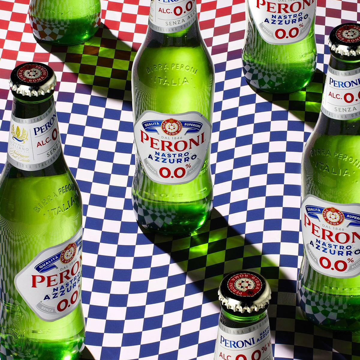Peroni Nastro Azzurro 0.0% Alcohol Free (Case)
