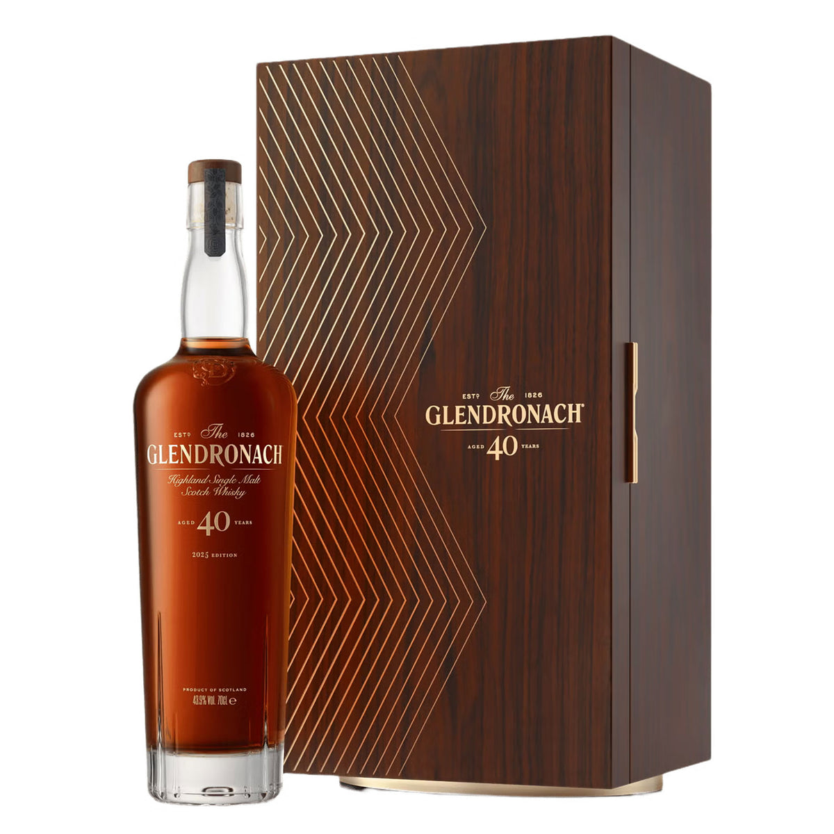 The Glendronach 40 Year Old Single Malt Scotch Whisky 700ml - Kent Street Cellars
