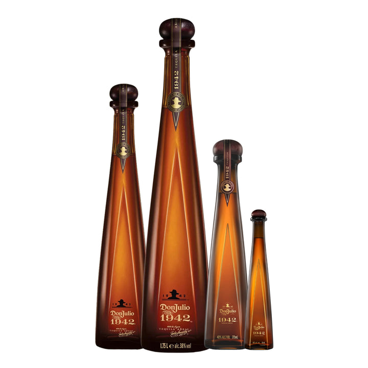 Don Julio 1942 Añejo Tequila 50ml, 375ml, 750ml, 1.75L Ultimate Bundle