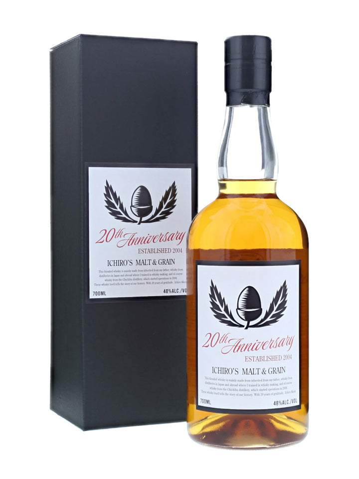 Ichiro's Malt & Grain 20th Anniversary Edition World Blended Whisky 700ml