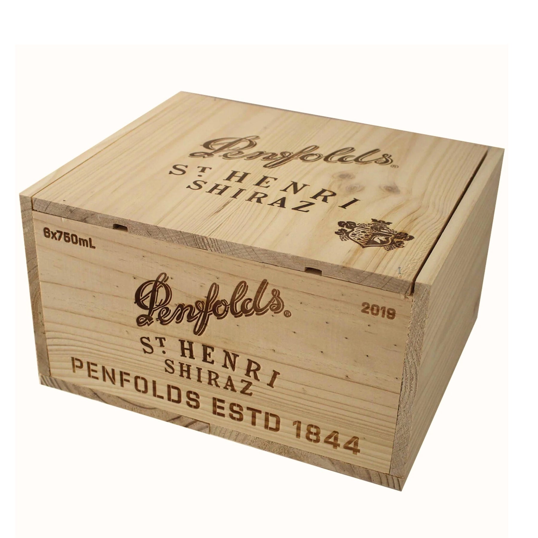 Penfolds St Henri Shiraz 2019 (6 Bottle Wooden Case)