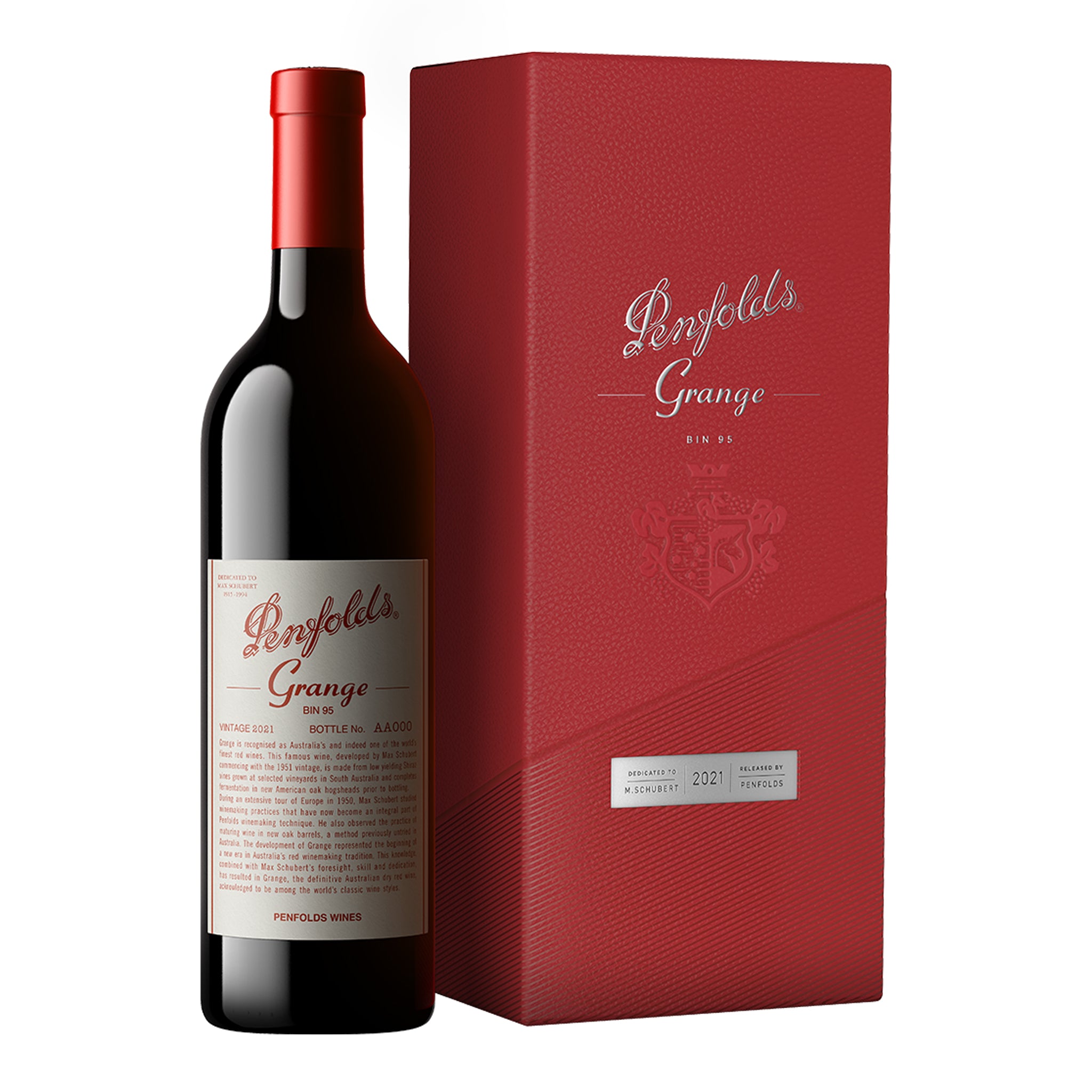 Penfolds Bin 95 Grange Shiraz 2021 (Gift Boxed)