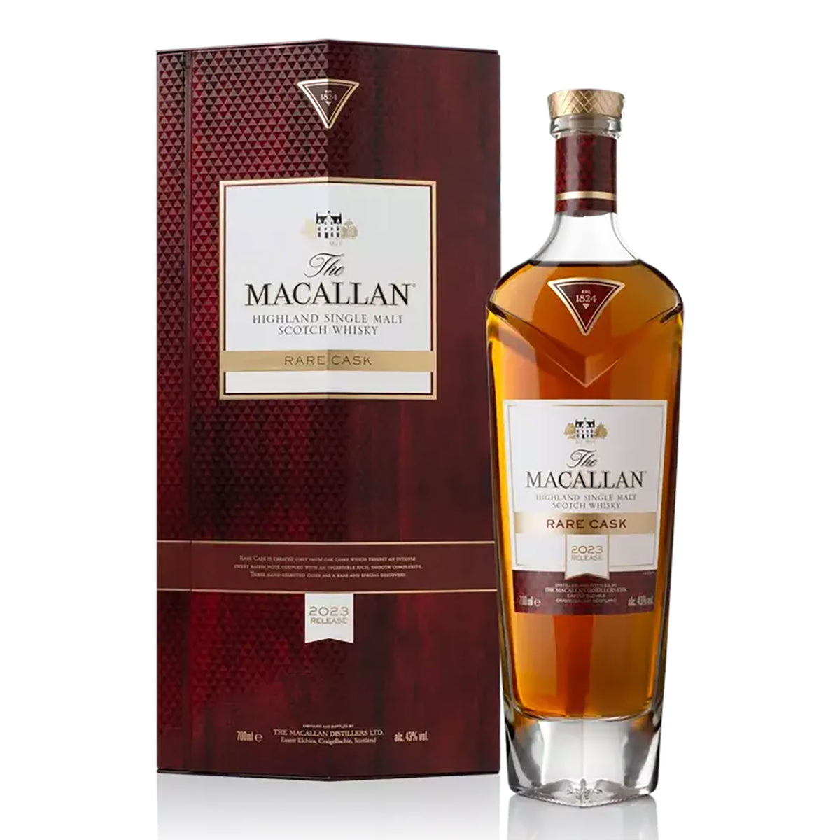 The Macallan Rare Cask Single Malt Scotch Whisky 700ml (2023 Release) - Kent Street Cellars