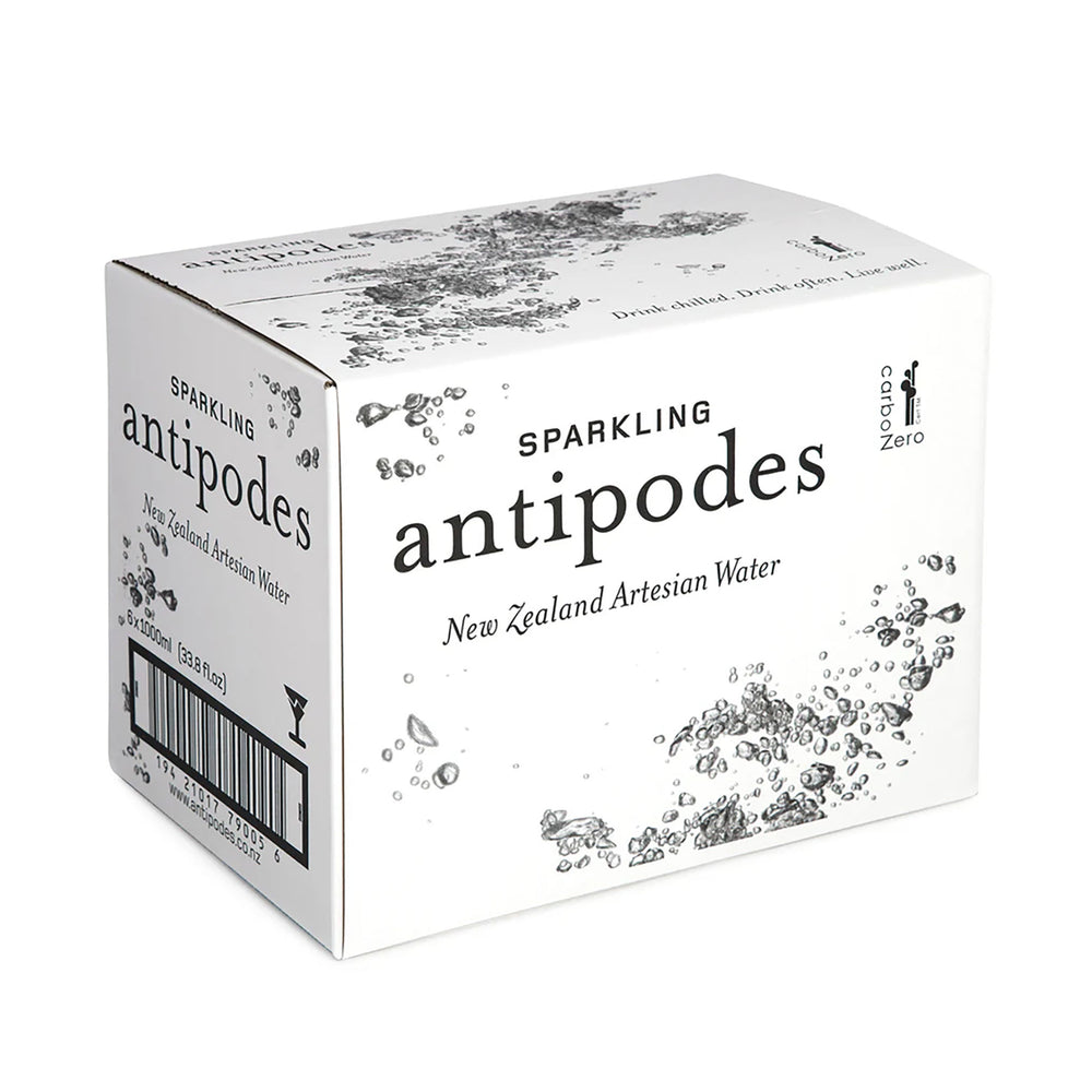 Antipodes Sparkling Mineral Water 1L (Case) - Kent Street Cellars