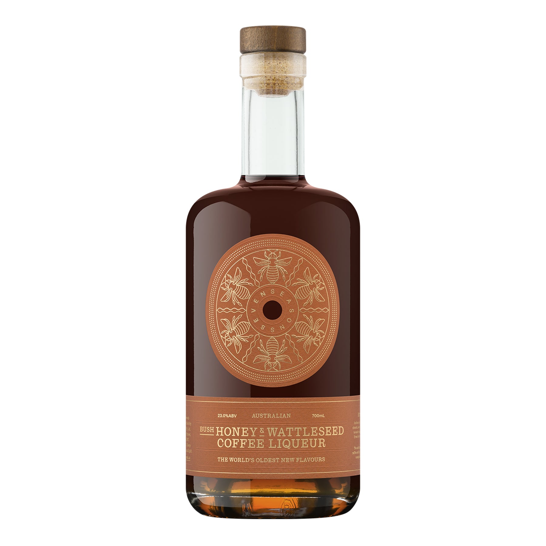 Seven Seeds Bush Honey & Wattleseed Coffee Liquer 700ml - Kent Street Cellars
