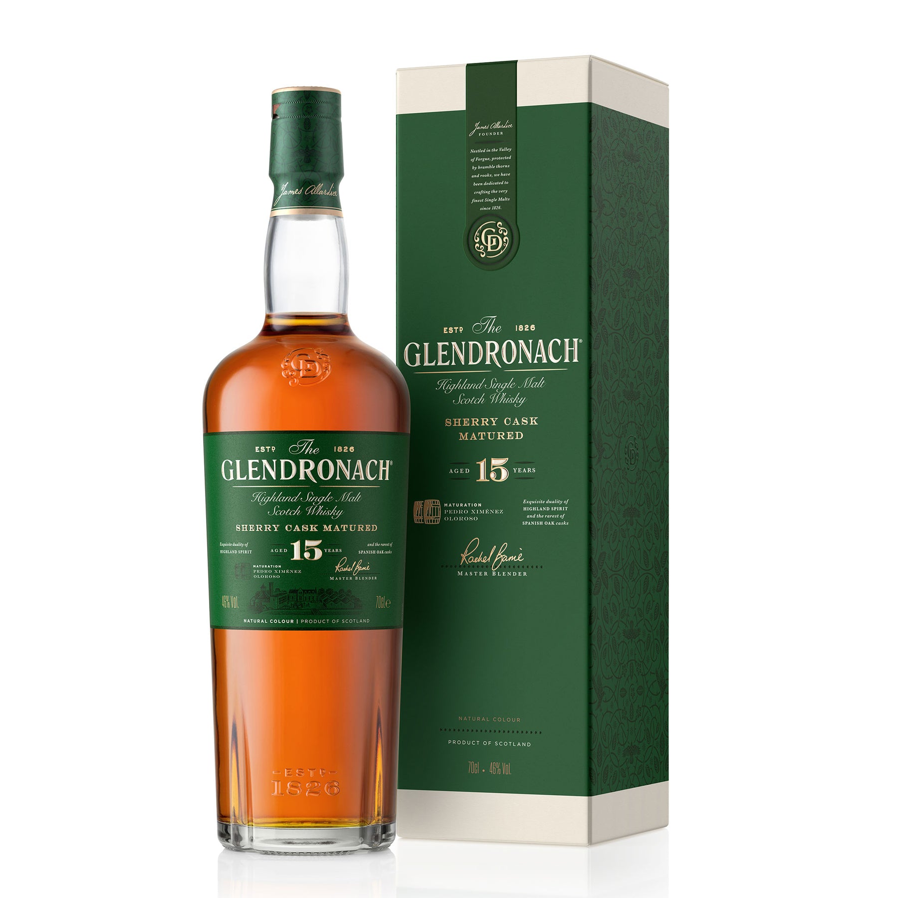 The Glendronach 15 Year Old Single Malt Whisky 700ml (New Release)
 - Kent Street Cellars