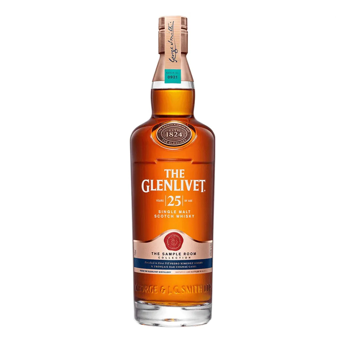 Glenlivet 25 Year Old The Sample Room Collection Single Malt Scotch Whisky 700ml - Kent Street Cellars