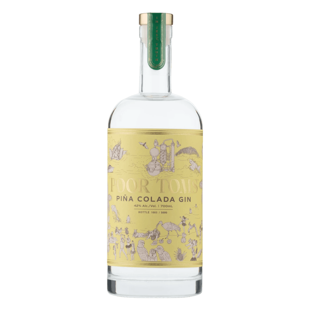 Poor Toms Piña Colada Gin 700ml | Kent Street Cellars