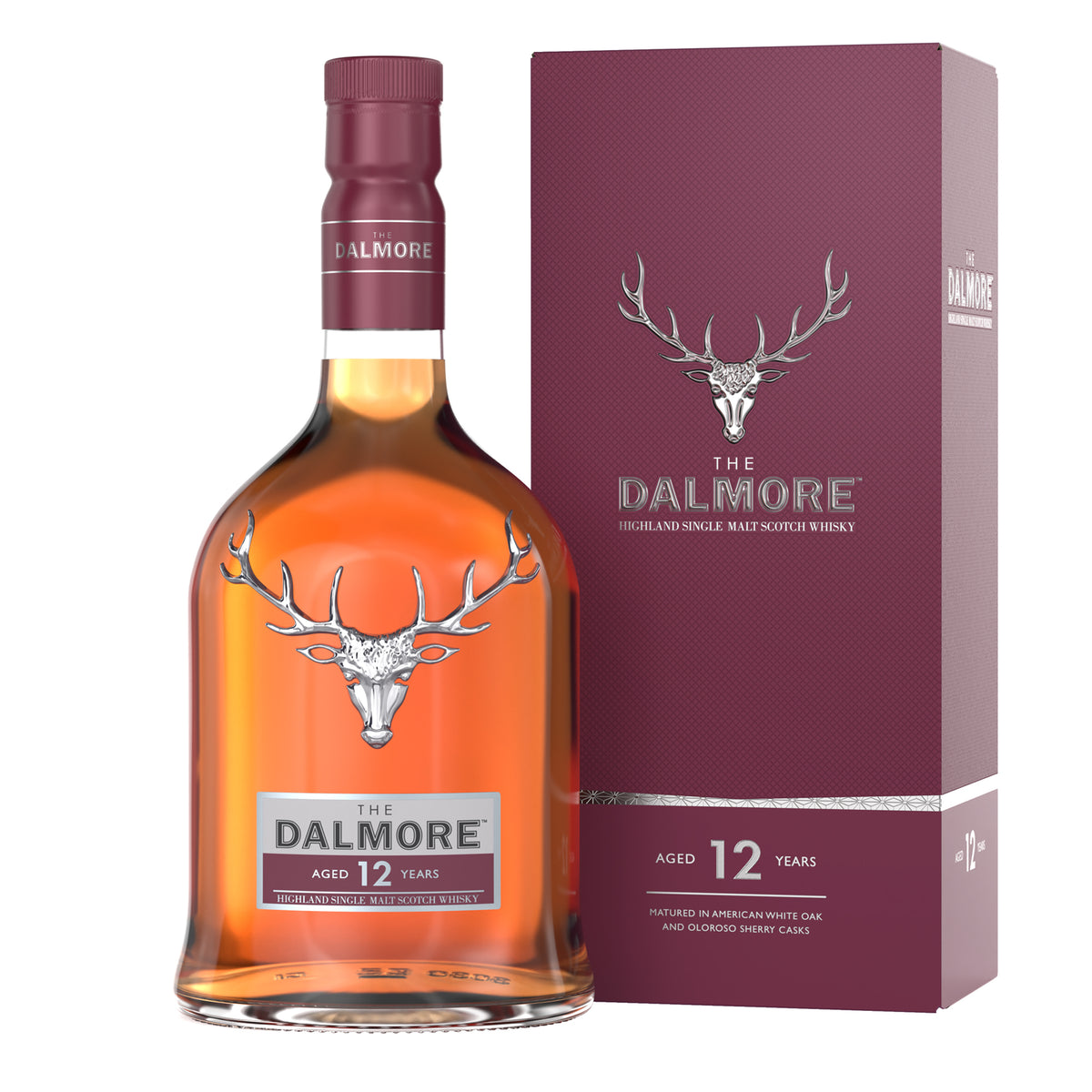 The Dalmore 12 Year Old Single Malt Scotch Whisky 700ml - Kent Street Cellars