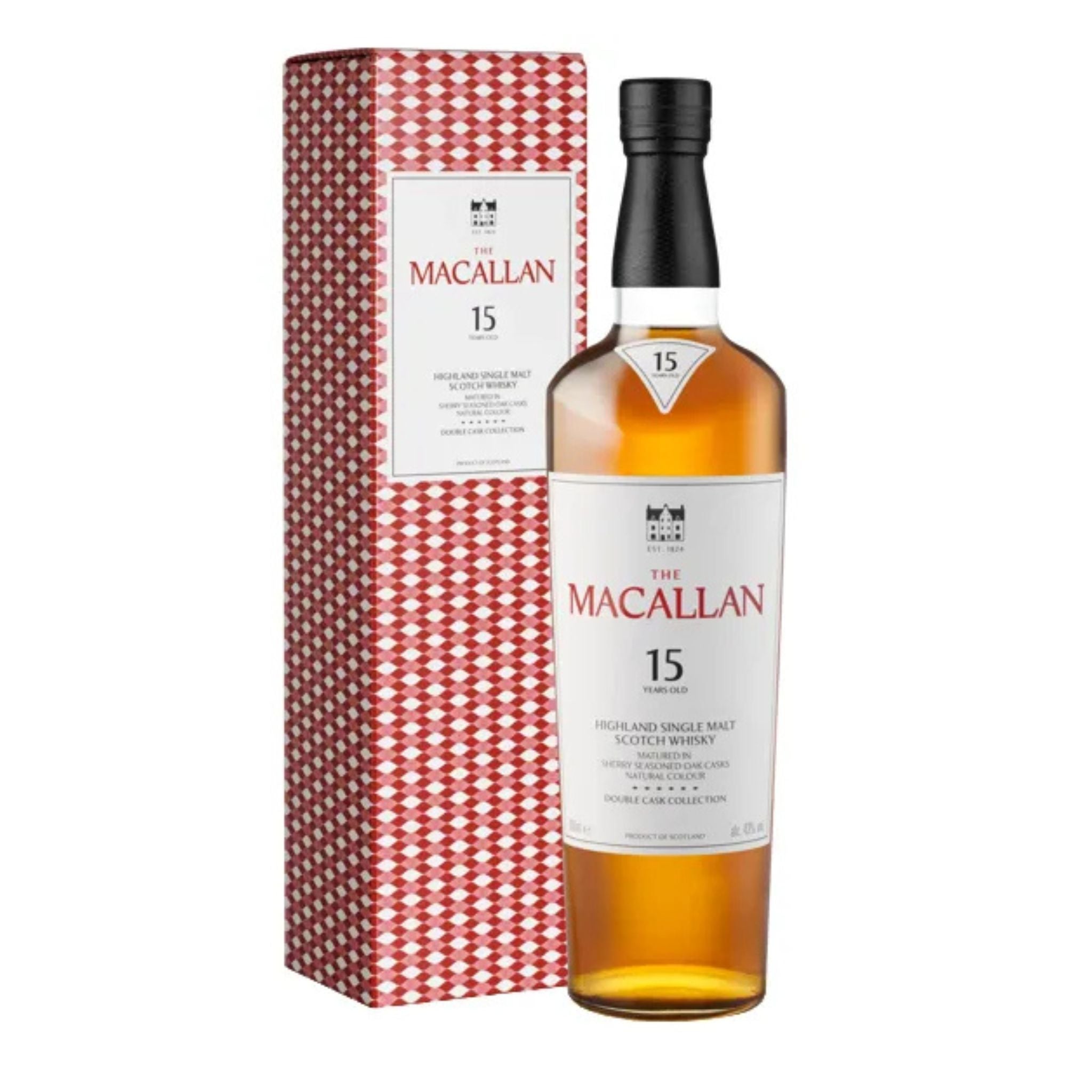 The Macallan Double Cask 15 Year Old Single Malt Scotch Whisky 700ml