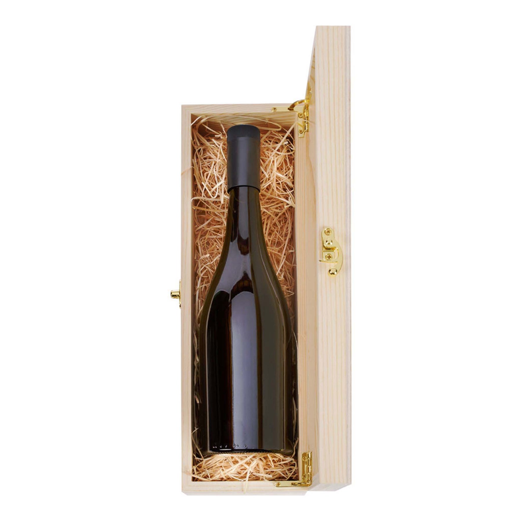 Single Bottle Wooden Wine Gift Box