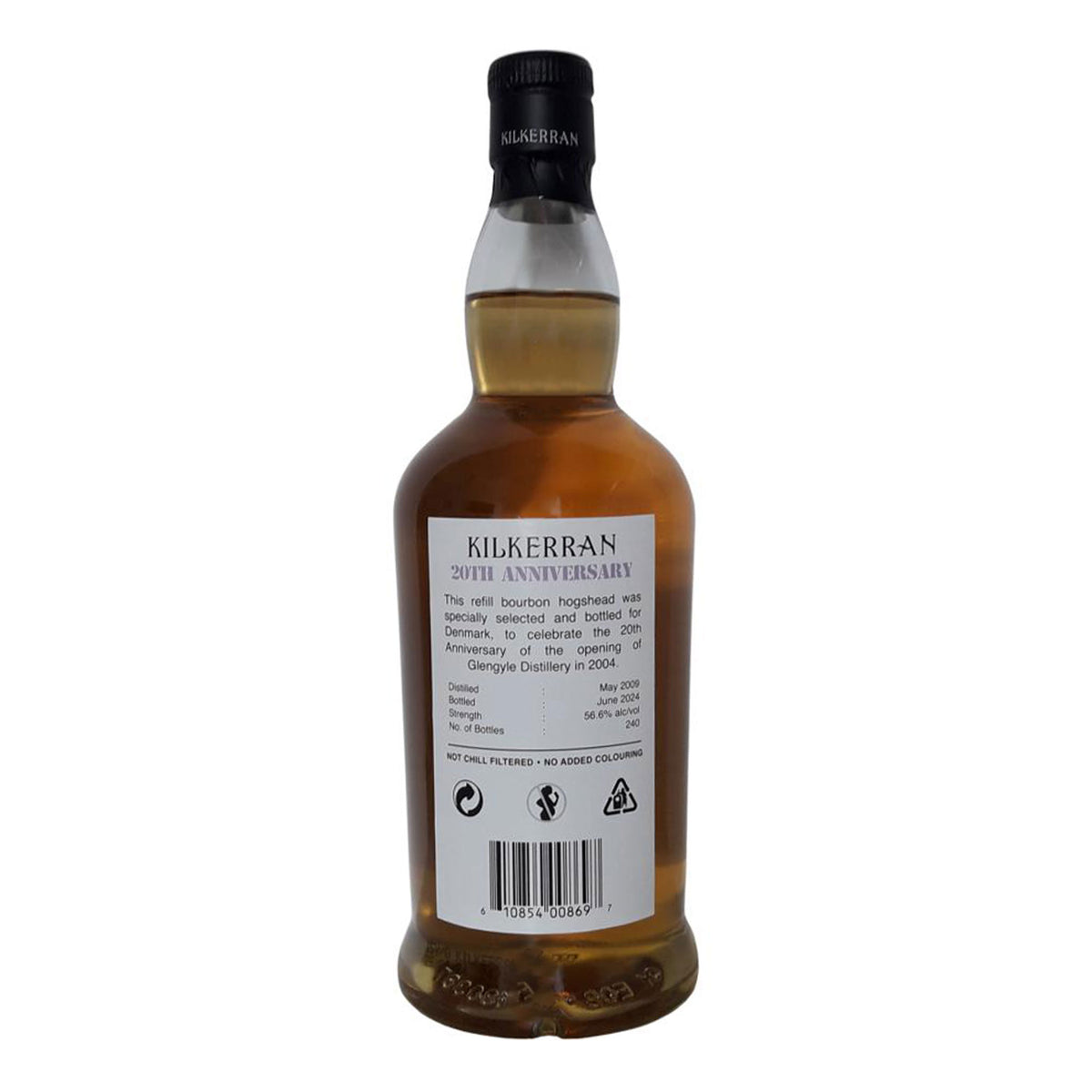 Glengyle Distillery Kilkerran 20th Anniversary 17 Year Old Single Malt Scotch Whisky 700ml - Kent Street Cellars