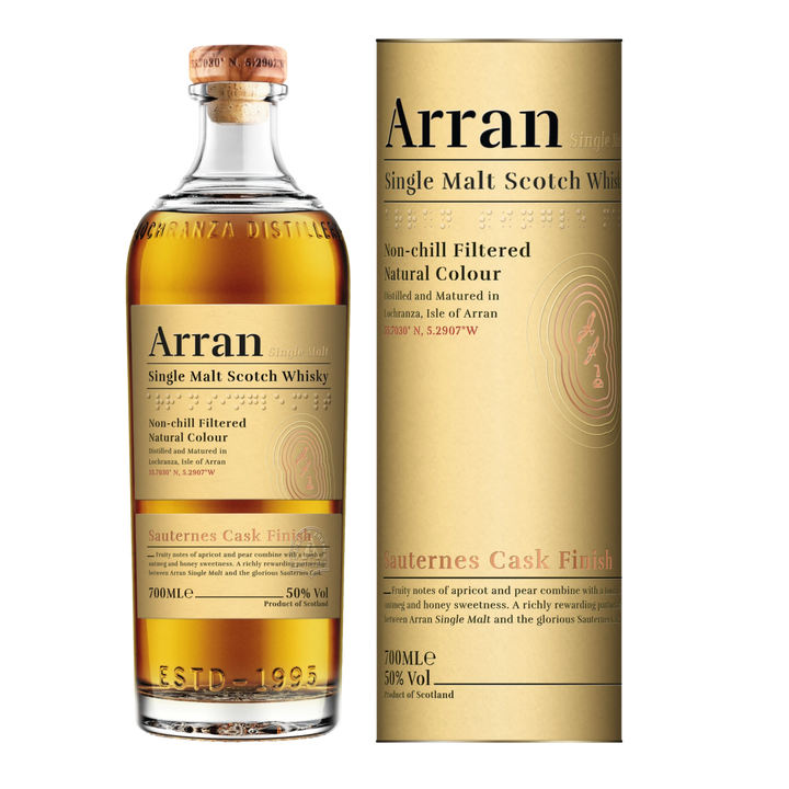 Arran Sauternes Cask Finish Single Malt Scotch Whisky 700ml