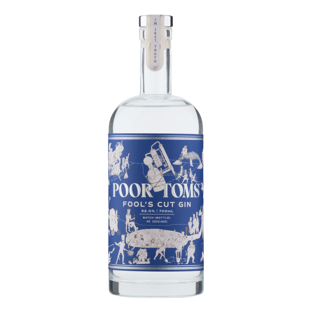 Poor Toms Fools Cut Gin 700ml