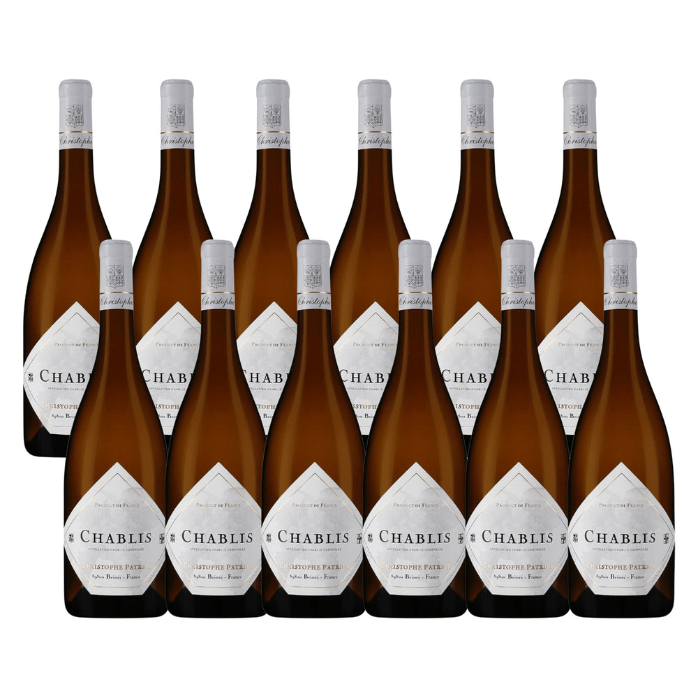Domaine Christophe Patrice Chablis 2023 (12 Bottles)