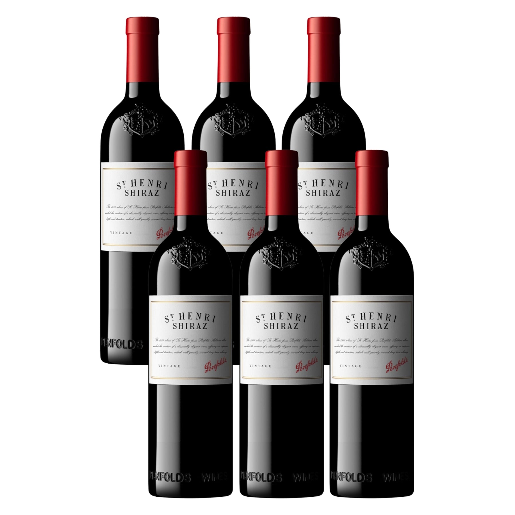 Penfolds St Henri Shiraz 2019 (6 Bottle Wooden Case)