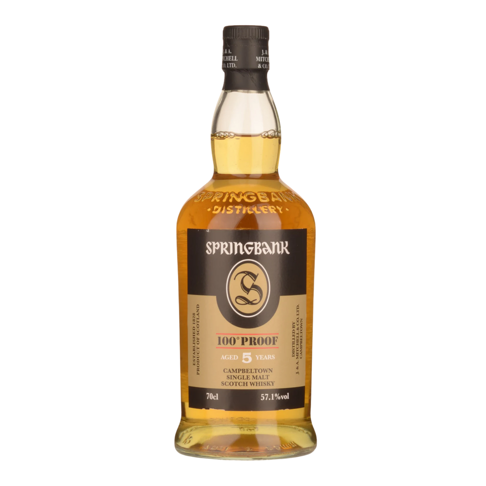 Springbank 5 Year Old 100 Proof Single Malt Scotch Whisky 700ml