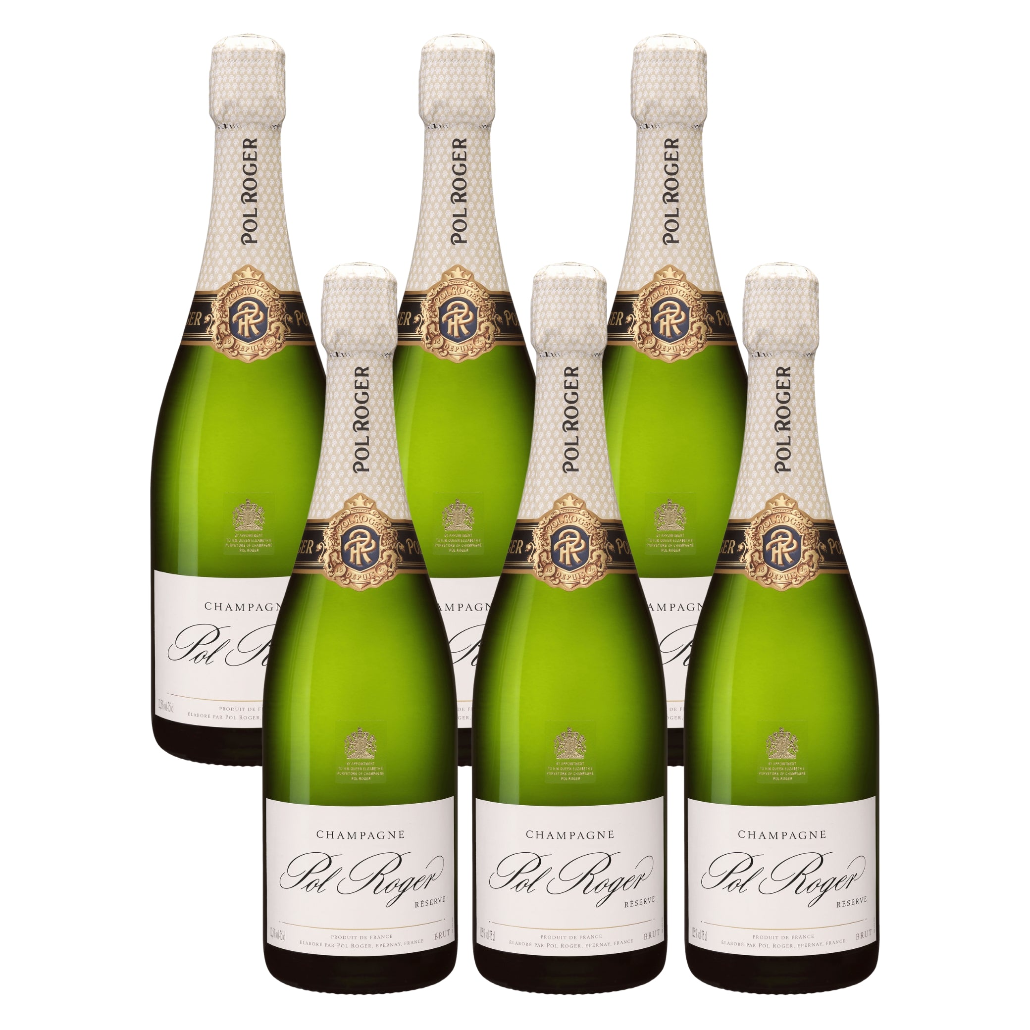 Pol Roger Reserve Brut NV (6 Bottles) | Kent Street Cellars