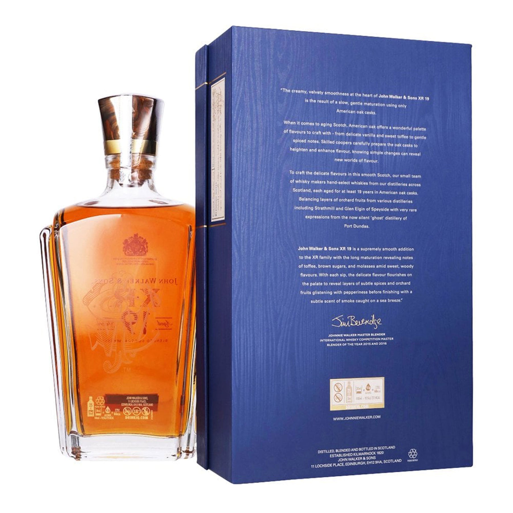 John Walker & Sons XR 19 Year Old Blended Scotch Whisky 750ml