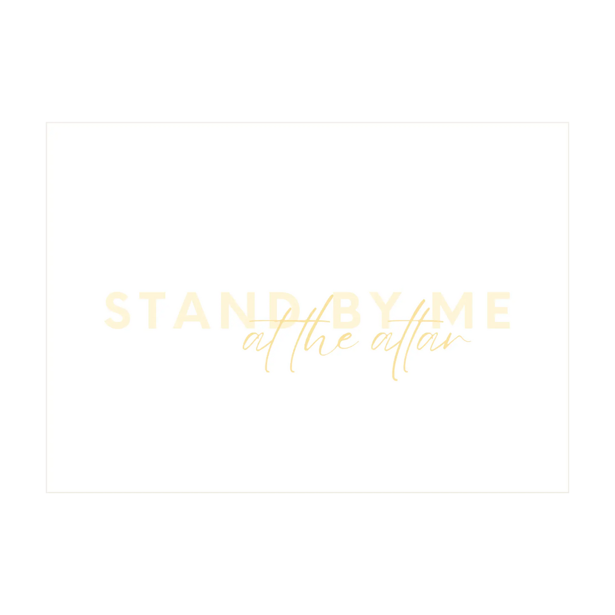 Stand By Me Greeting Card - Kent Street Cellars