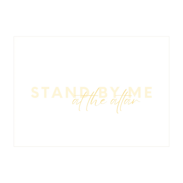 Stand By Me Greeting Card