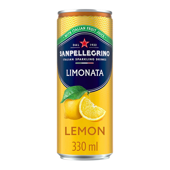 San Pellegrino Limonata 330ml Can (Case)