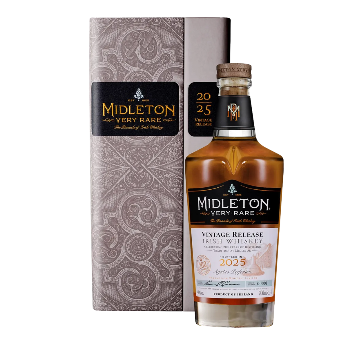 Midleton Very Rare Irish Whiskey 700ml (2025 Vintage Release) - Kent Street Cellars