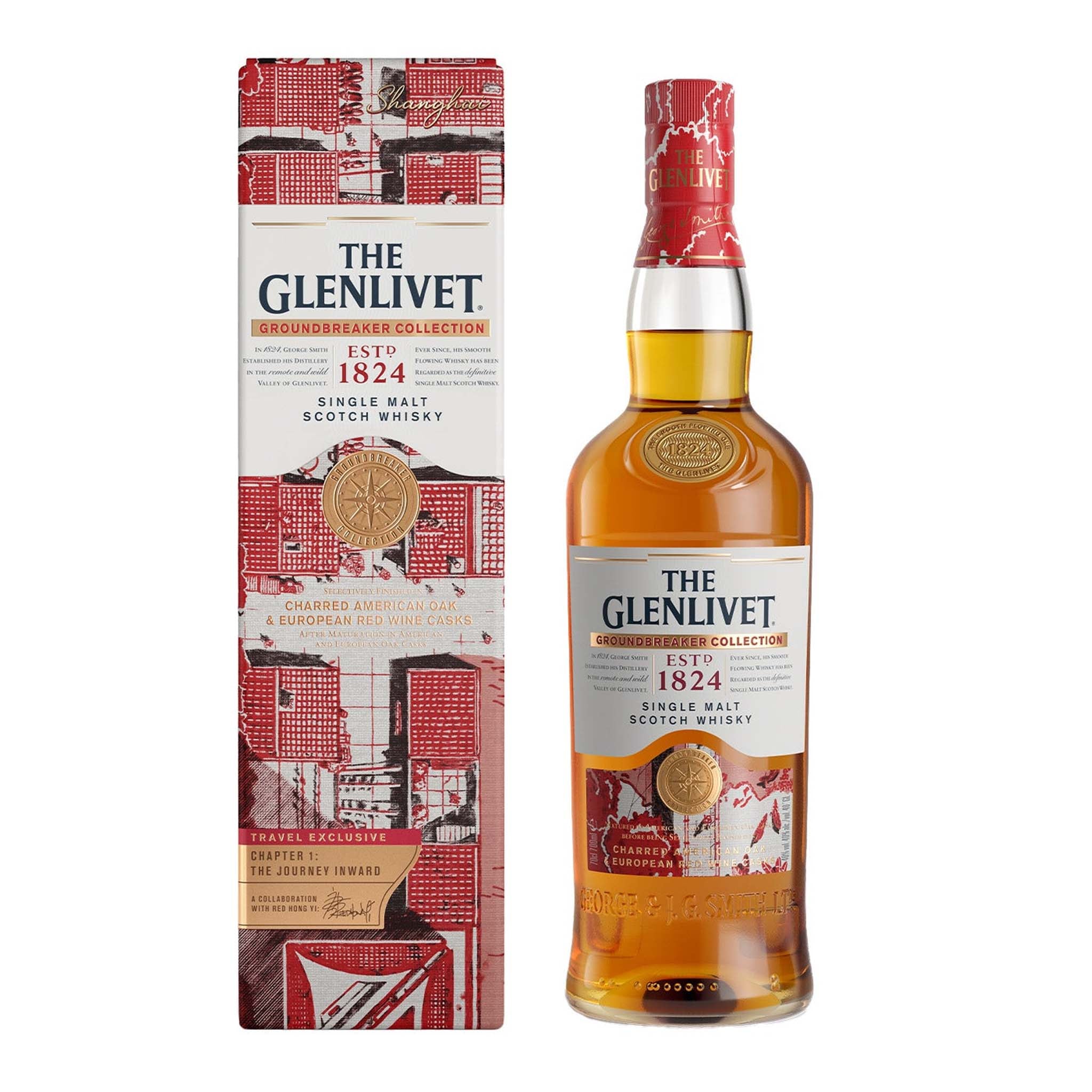 Glenlivet Groundbreaker Collection Single Malt Scotch Whisky 700ml (Chapter One: The Journey Inward)