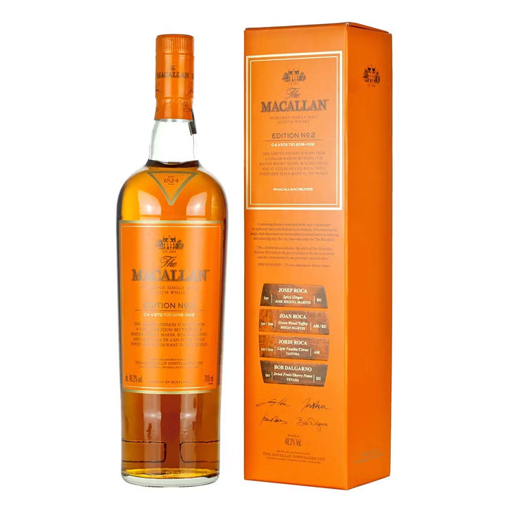 The Macallan Edition No. 2 Single Malt Scotch Whisky 700ml