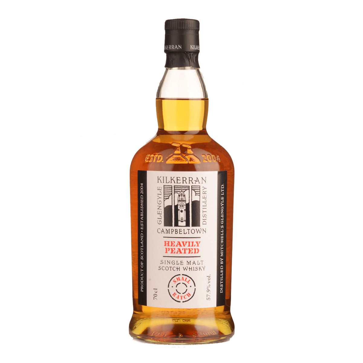 Glengyle Distillery Kilkerran Heavily Peated Cask Strength Single Malt Scotch Whisky 700ml (Batch 11) - Kent Street Cellars