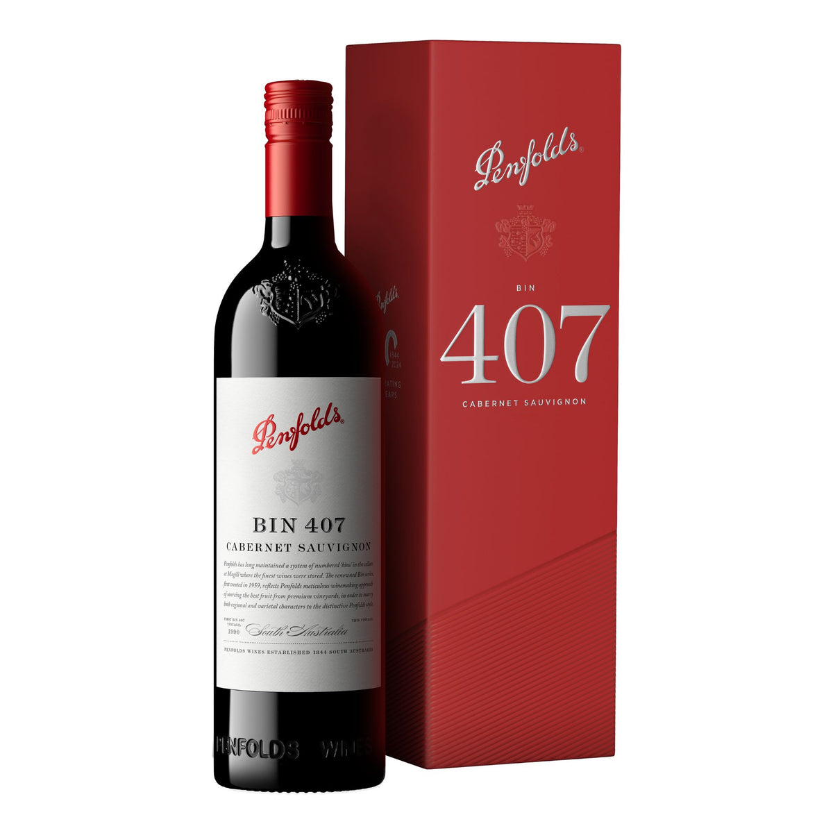 Penfolds Bin 407 Cabernet Sauvignon 2023 (Gift Boxed) - Kent Street Cellars