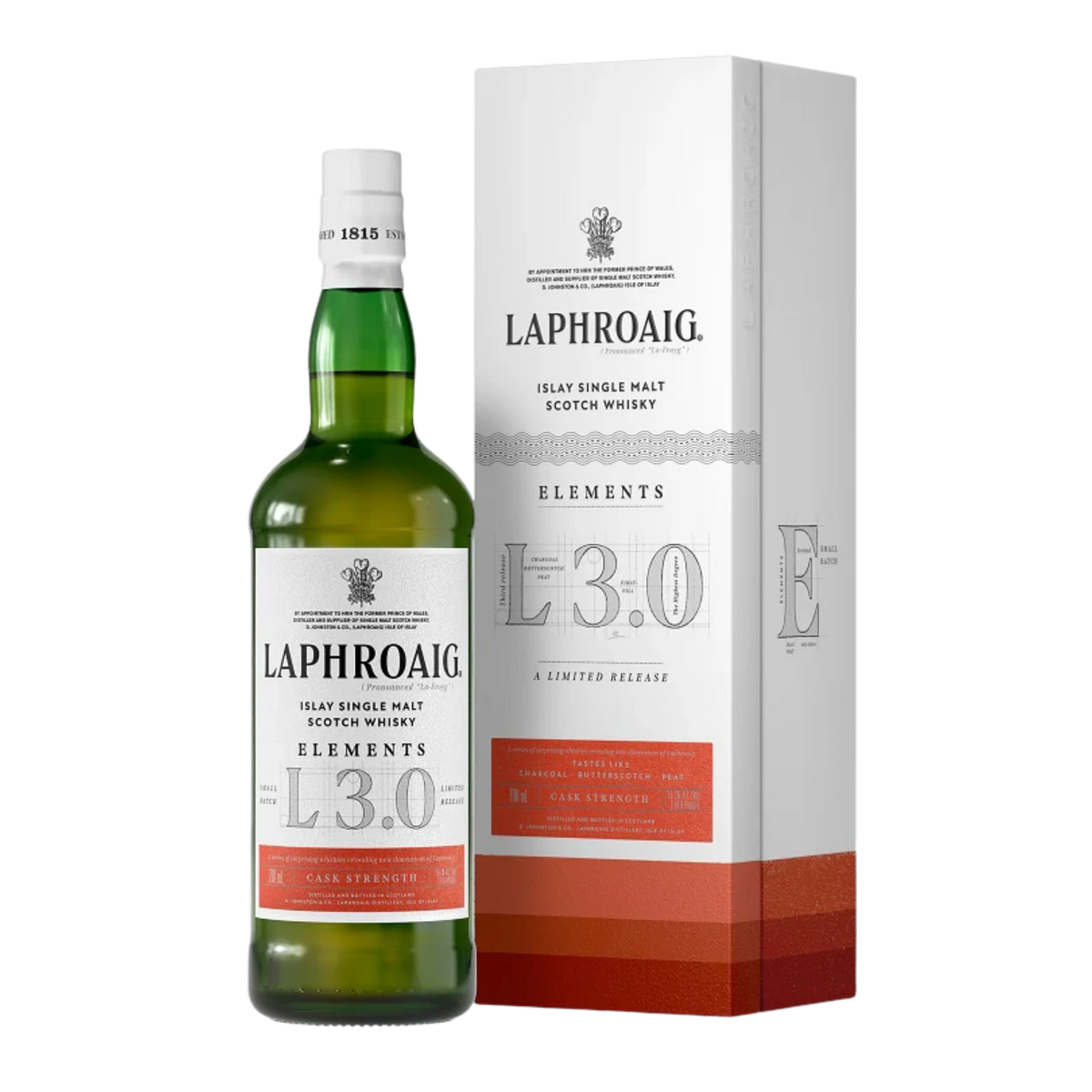 Laphroaig Elements 3.0 Single Malt Scotch Whisky 700ml - Kent Street Cellars
