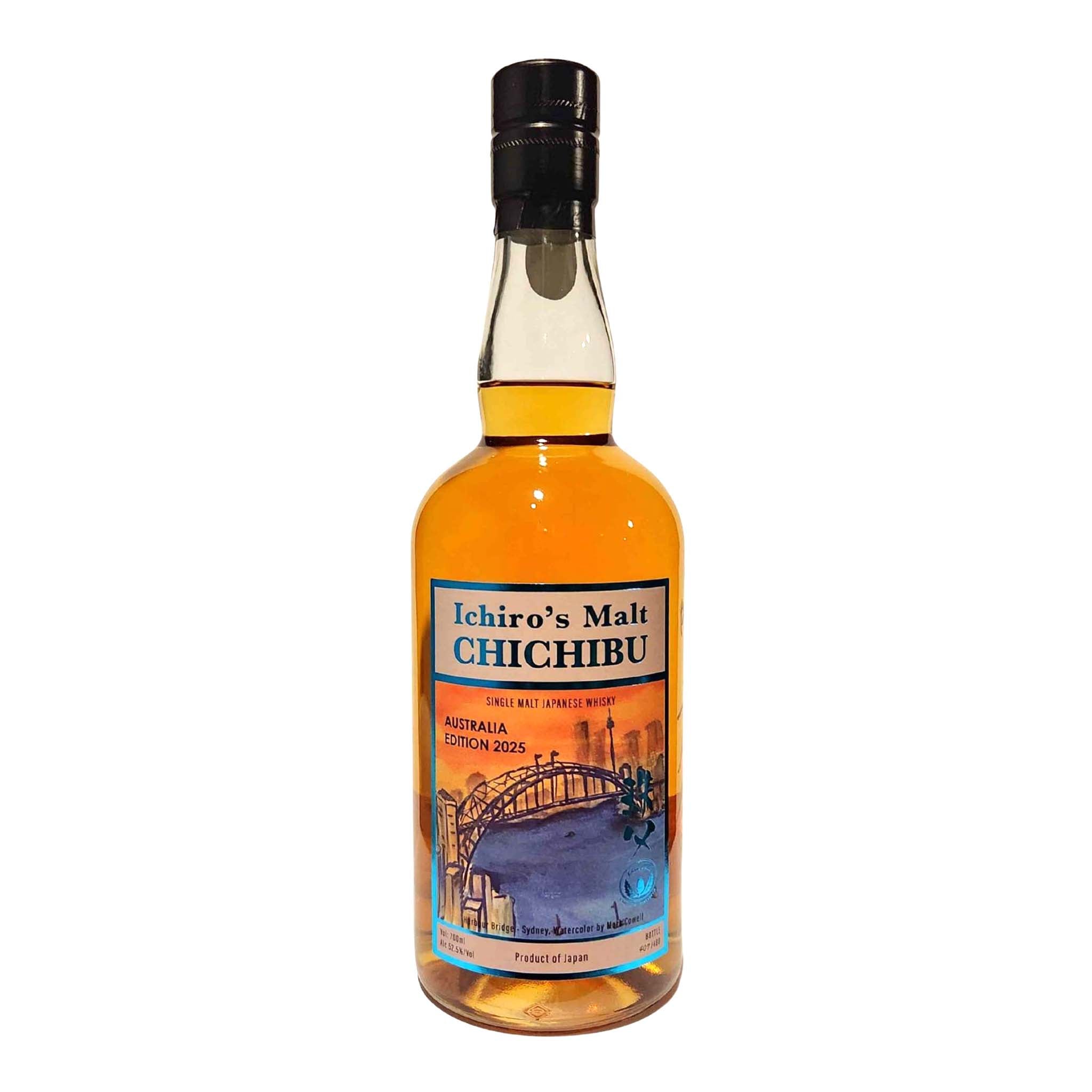 Chichibu Distillery Australia Edition 2025 Single Malt Japanese Whisky 700ml