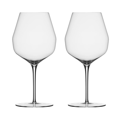 MARKTHOMAS No2120 Double Bend Red Expression Glass (2 Pack) - Kent Street Cellars