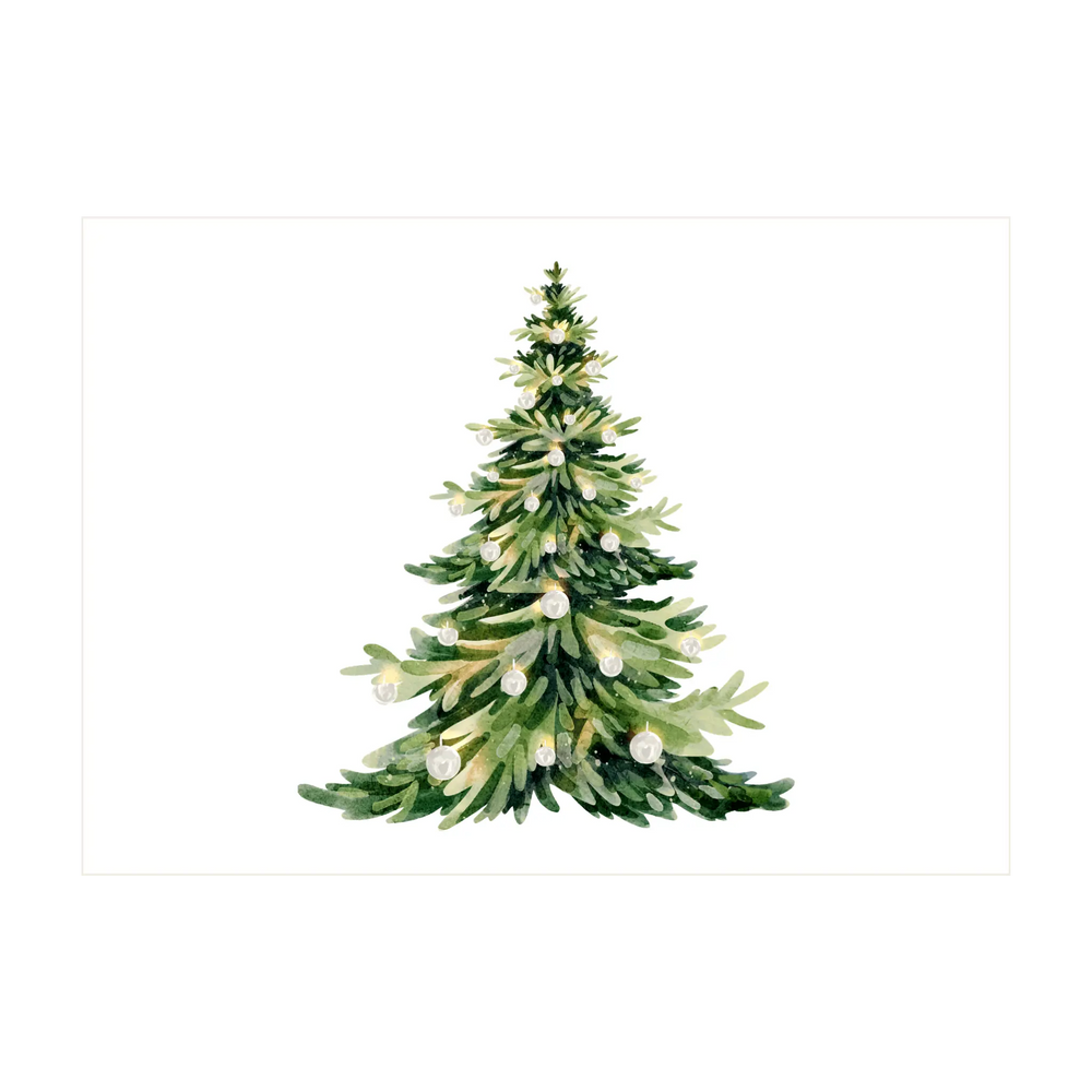 Evergreen Christmas Greeting Card - Kent Street Cellars