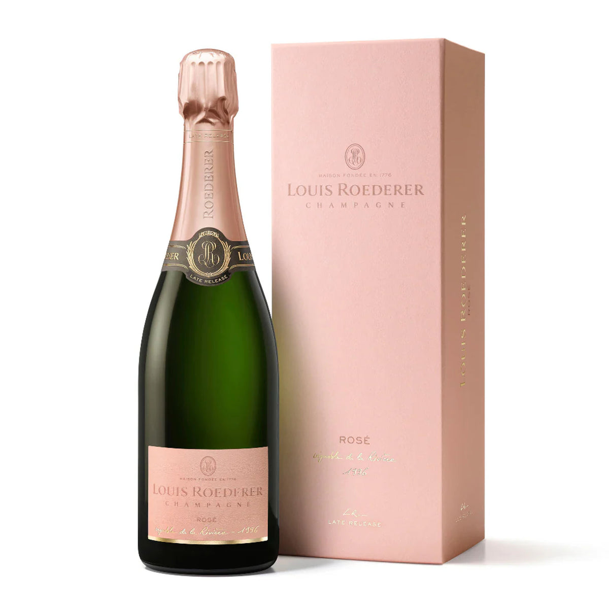 Louis Roederer Brut Rosé Late Release Vintage 1995 with gift box - Kent Street Cellars