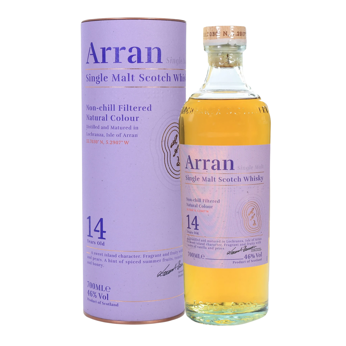 Arran 14 Year Old Single Malt Scotch Whisky 700ml
