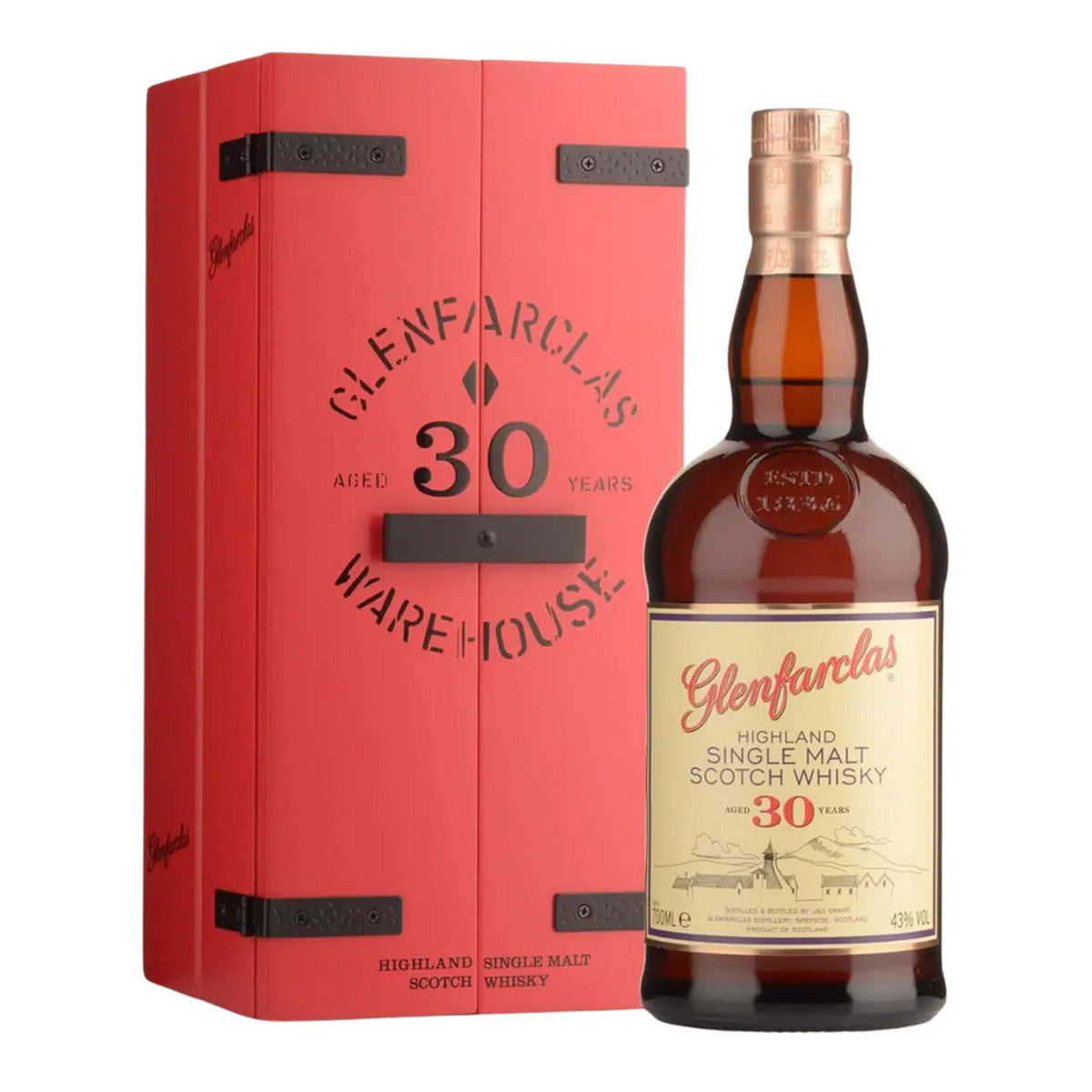 Glenfarclas 30 Year Old Single Malt Scotch Whisky 700ml - Kent Street Cellars