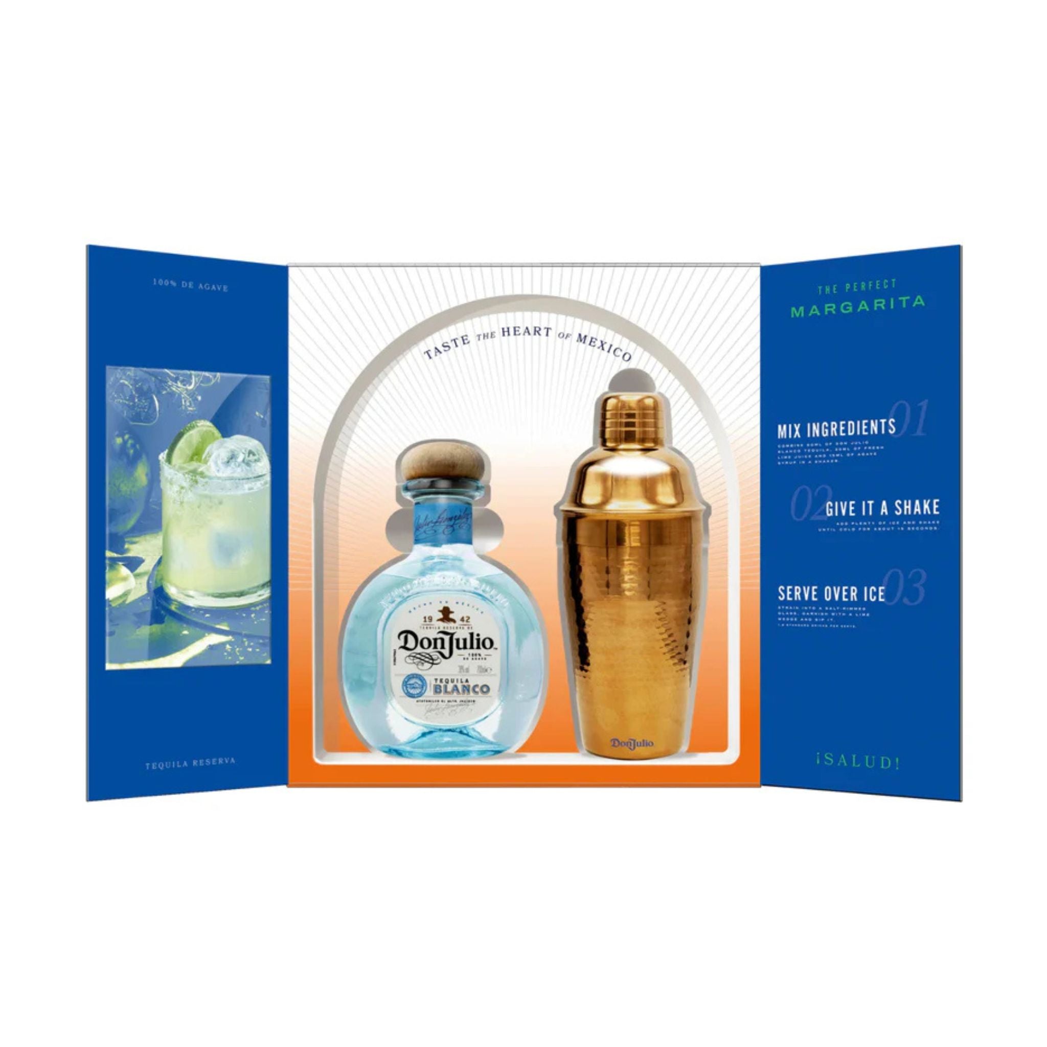 Don Julio Blanco Tequila 700ml & Shaker Gift Set