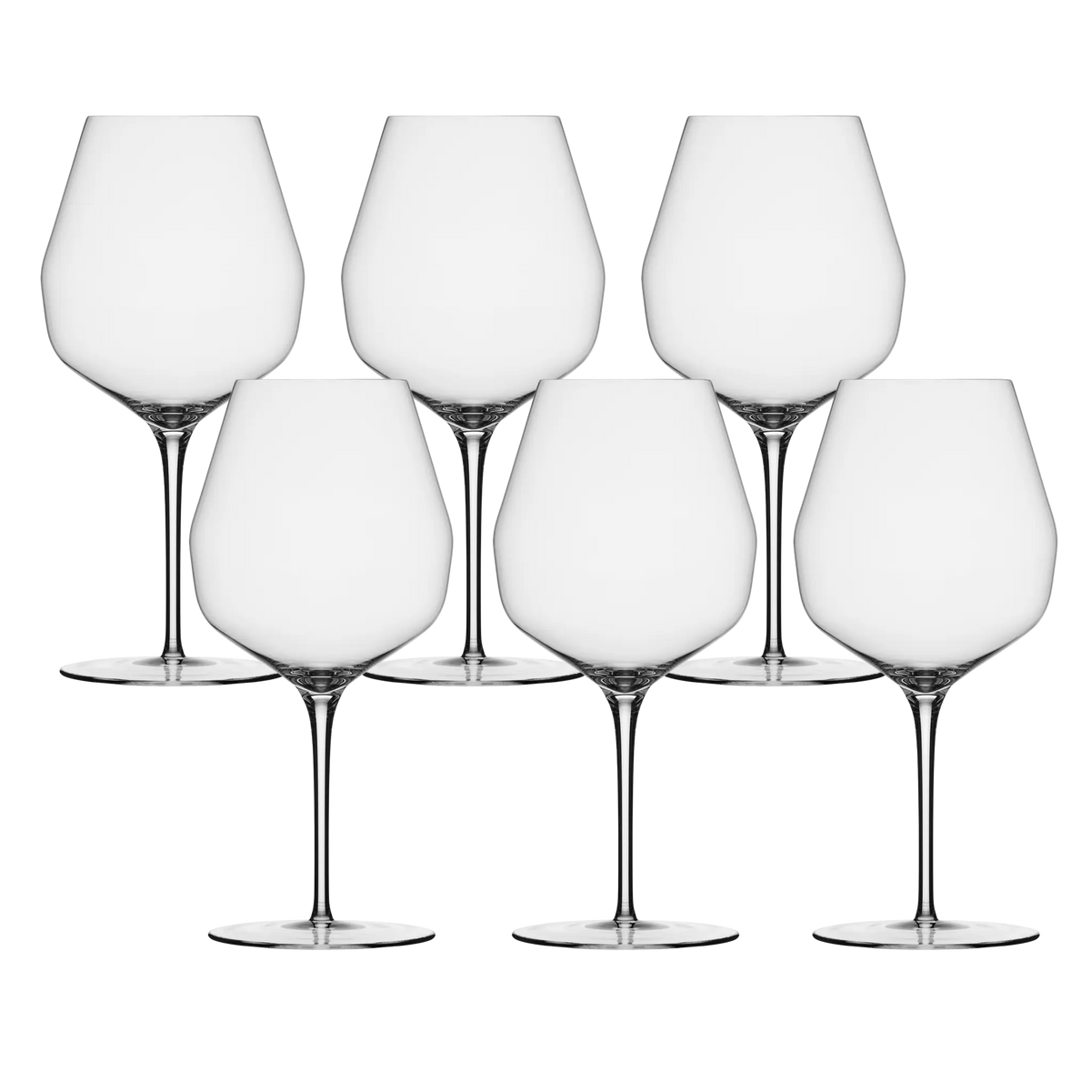 MARKTHOMAS No2120 Double Bend Red Expression Glass (6 Pack) - Kent Street Cellars